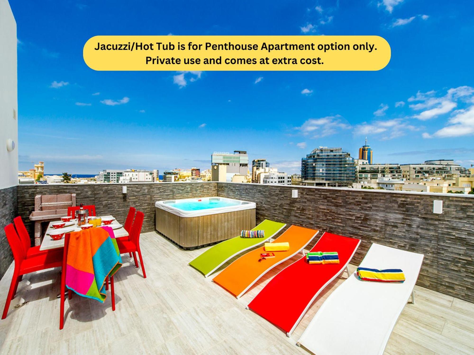 Bayside Apartments San Ġiljan Buitenkant foto